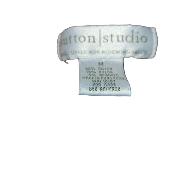 Sutton Studio Bloomingdale's Long Sleeves Sweater  Brown M - Picture 2 of 2